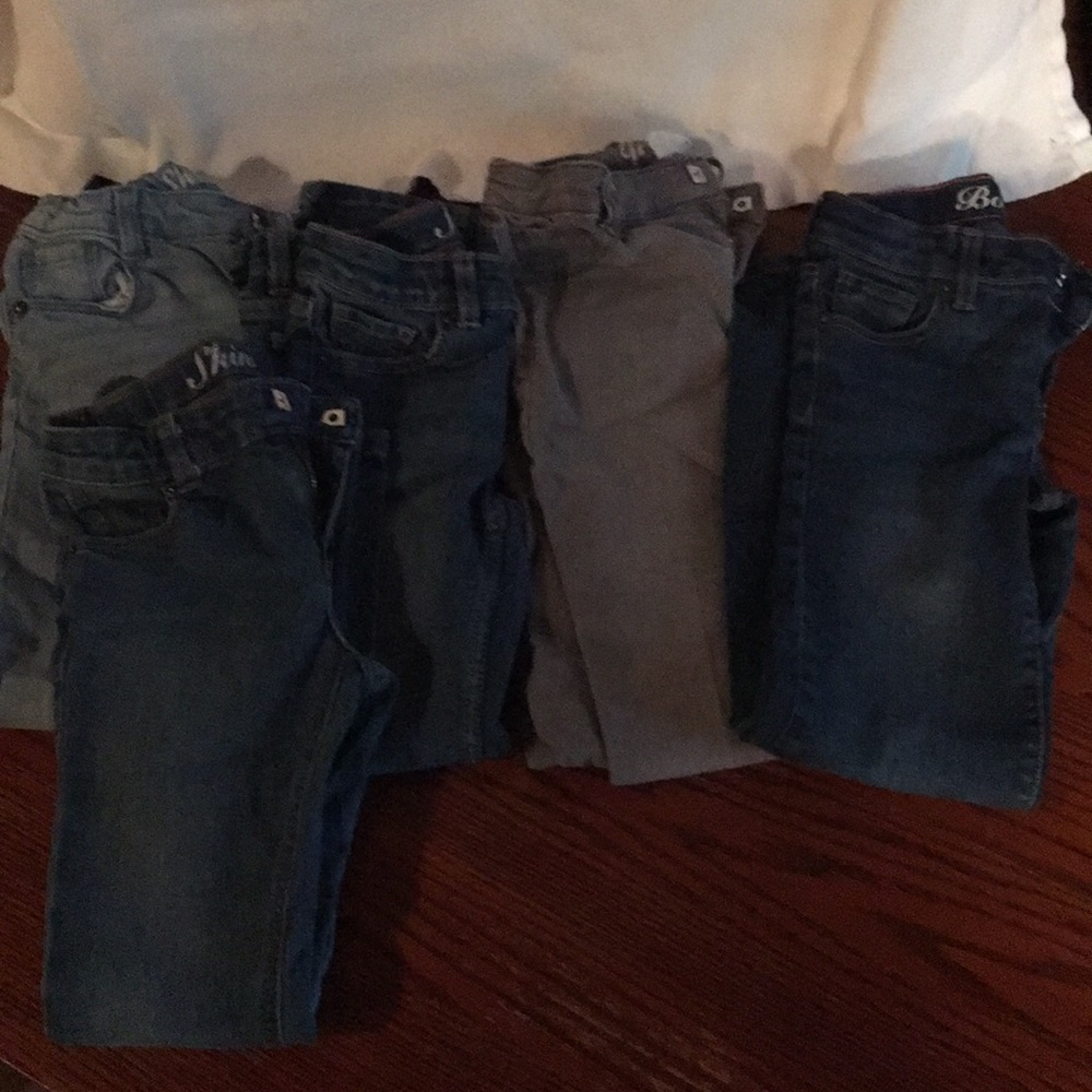 Lot of 5 pairs of size 7 crazy 8 jeans